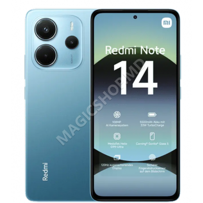 Xiaomi Redmi Note 14 4G, 8GB/256GB, Ocean Blue